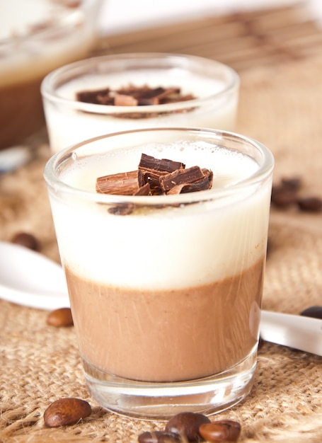 Panna Cotta de chocolate