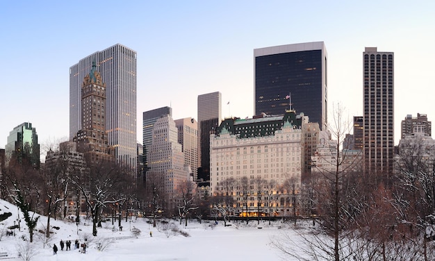 Panorama de Manhattan Central Park de Nueva York