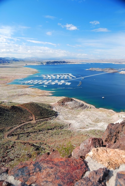 Panorámica del lago Mead