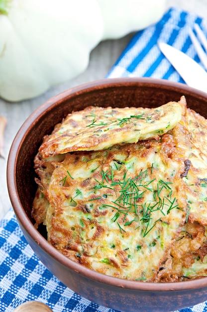 Panqueques de zucchini