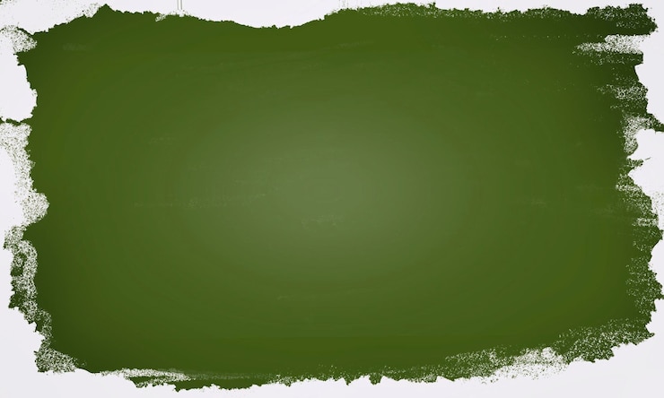 Photo Gratis papan hijau dengan bingkai grunge