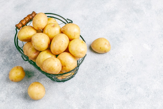 Papas blancas orgánicas