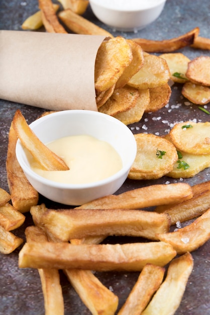 Papas cocidas de diferentes maneras