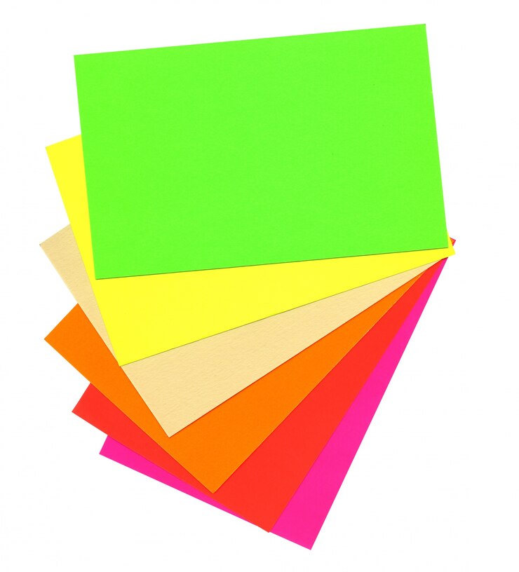 Foto gratuito papel coloreado