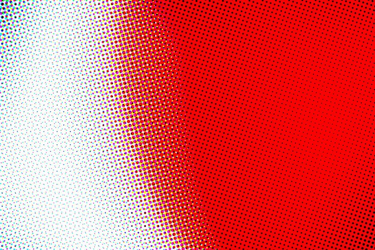 Foto gratuito papel de pared de fondo artístico con efecto de medio tono de color
