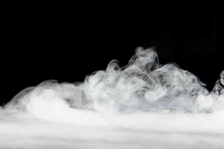Foto gratuito papel de pared de humo blanco fondo de escritorio abstracto