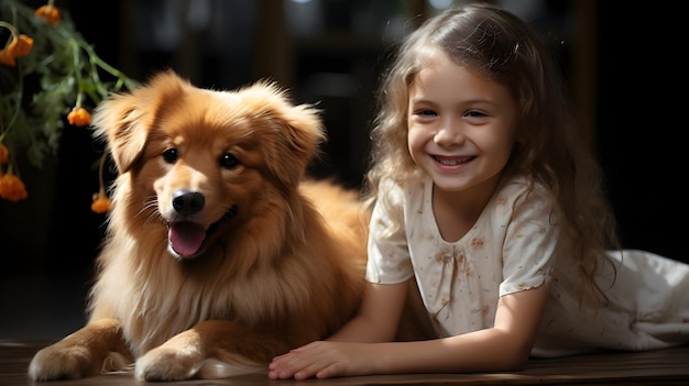 Foto gratuita papel pintado para niños y mascotas