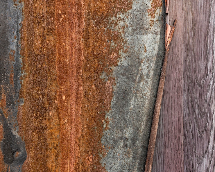 Foto gratuito papel pintado de superficie metálica abstracta