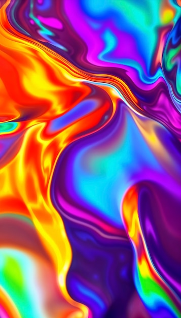 Papel tapiz abstractamente iridescente