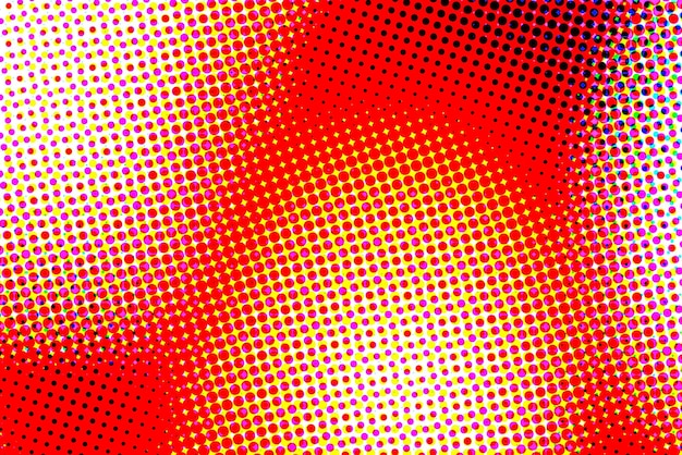Papel tapiz de fondo artístico con efecto de semitono de color.