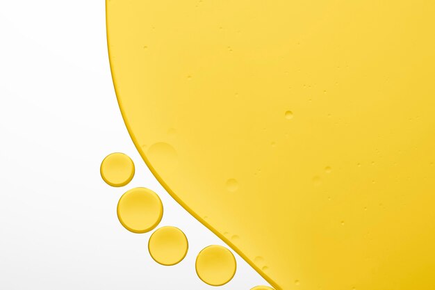 Papel tapiz de textura de burbuja de aceite abstracto de fondo abstracto amarillo