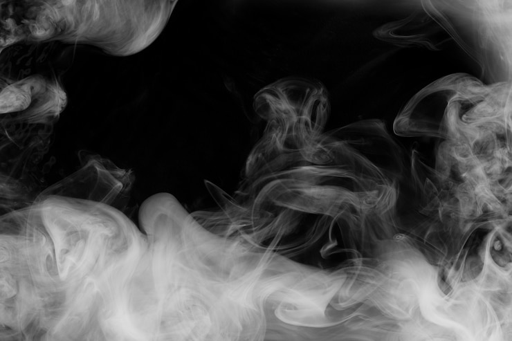 Foto gratuito papel tapiz de textura de humo, fondo oscuro