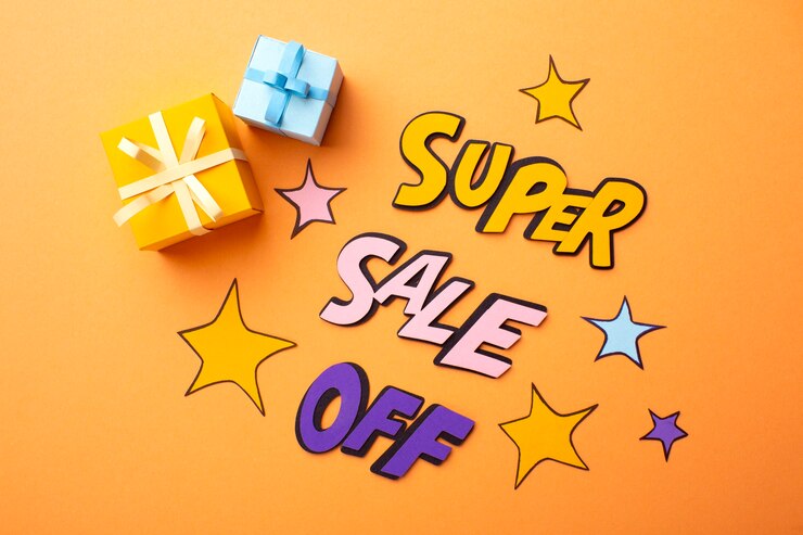 Photo Gratis paper style black friday assortment