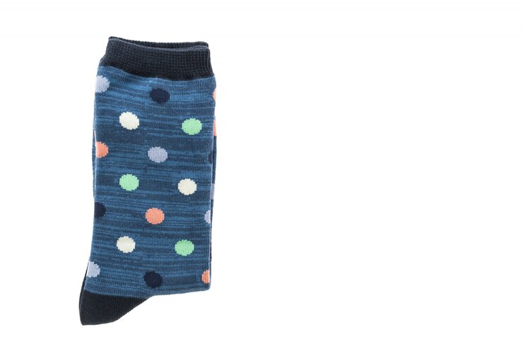Foto gratuito par de calcetines de algodón para la ropa