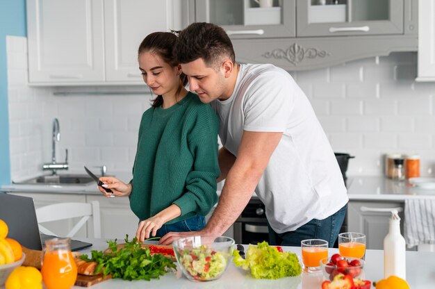 Par cocinar en casa