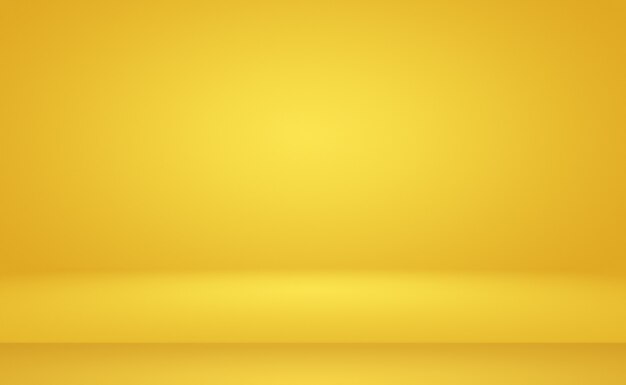 Pared de degradado amarillo dorado de lujo abstracto