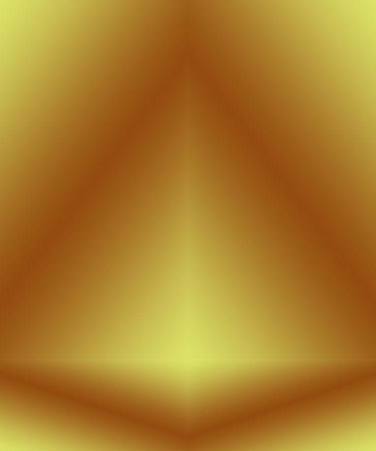 Foto gratuito pared de estudio degradado amarillo oro de lujo abstracto, bien uso como fondo, diseño, banner y presentación del producto.