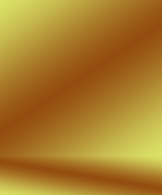 Foto gratuita la pared de estudio de gradiente amarillo dorado de lujo abstracto se usa bien como banner de fondo y diseño de producto ...