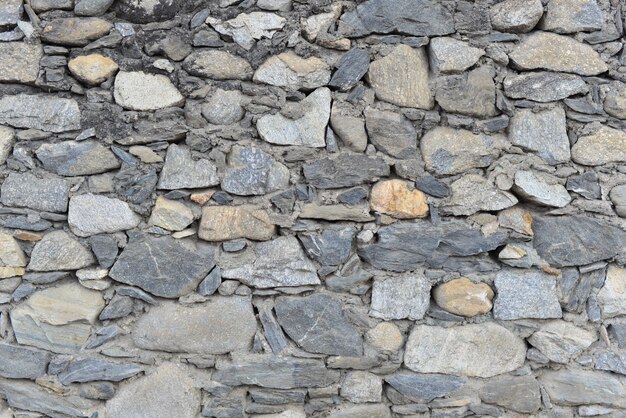 Pared hecha de piedras