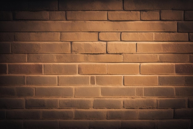 Una pared de ladrillos con un fondo oscuro