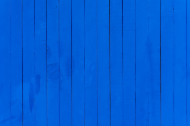 pared de madera azul