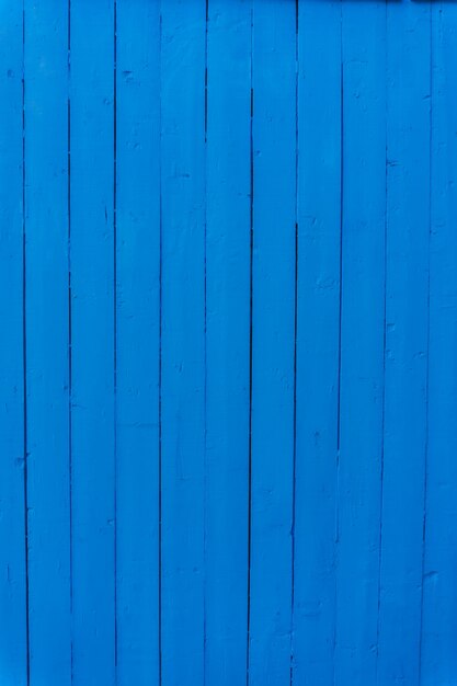 pared de madera azul