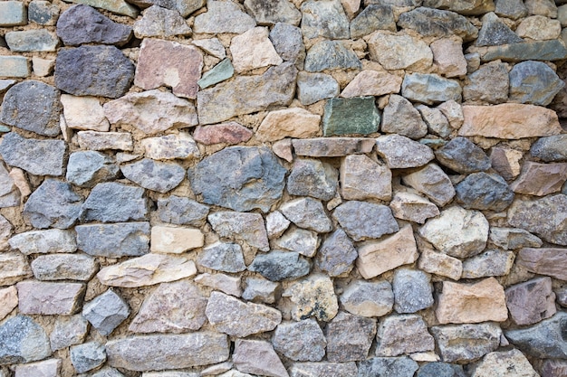 Pared vieja de piedras