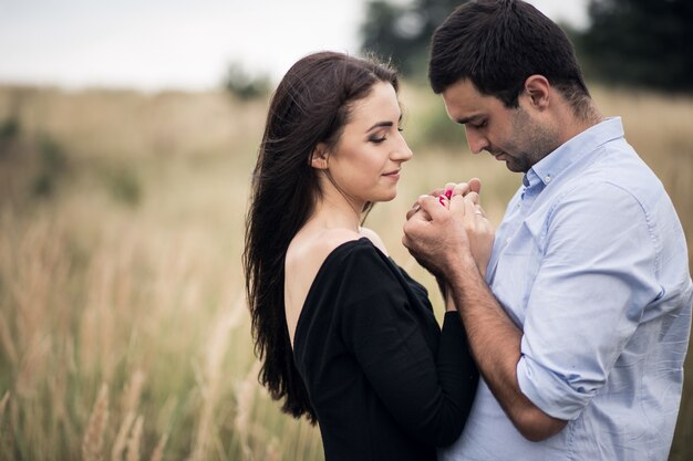 Pareja enamorada