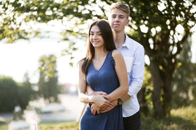 Pareja enamorada