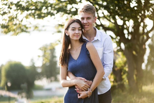 Pareja enamorada