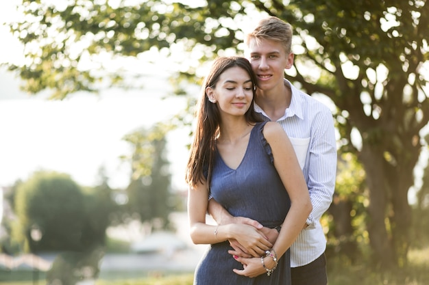 Pareja enamorada