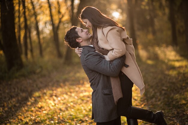 Pareja enamorada