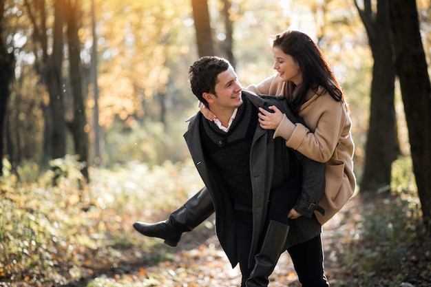 Pareja enamorada