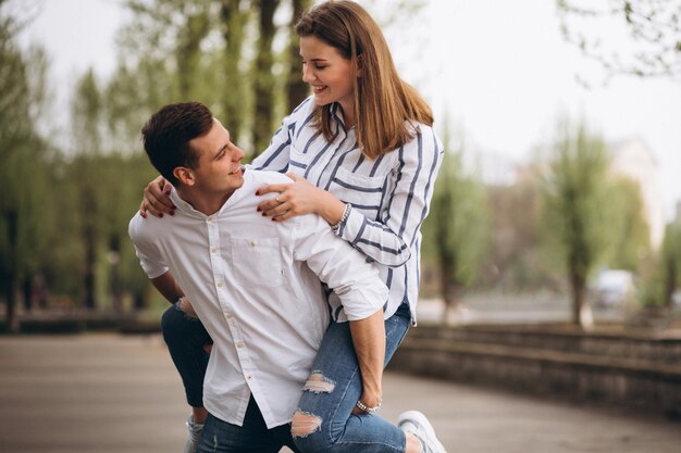 Pareja enamorada