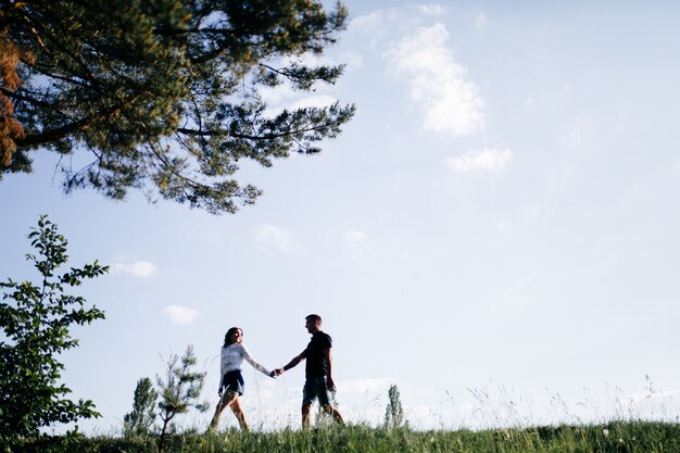 pareja enamorada