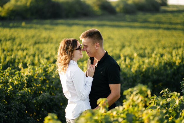 pareja enamorada