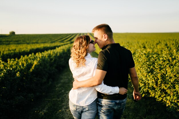 pareja enamorada