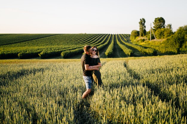 pareja enamorada