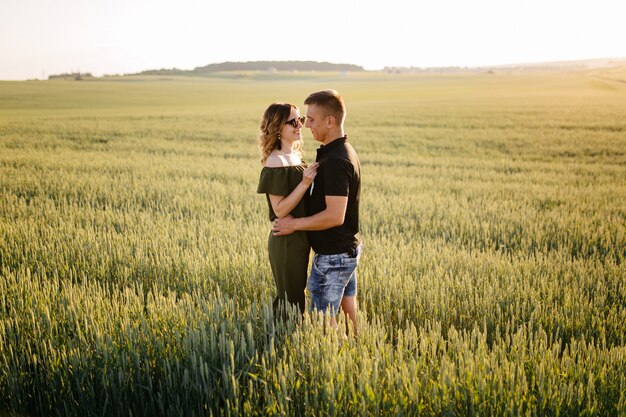 pareja enamorada