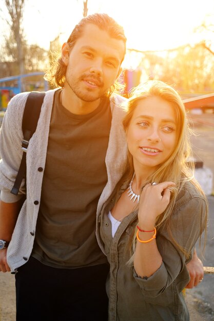 Pareja enamorada