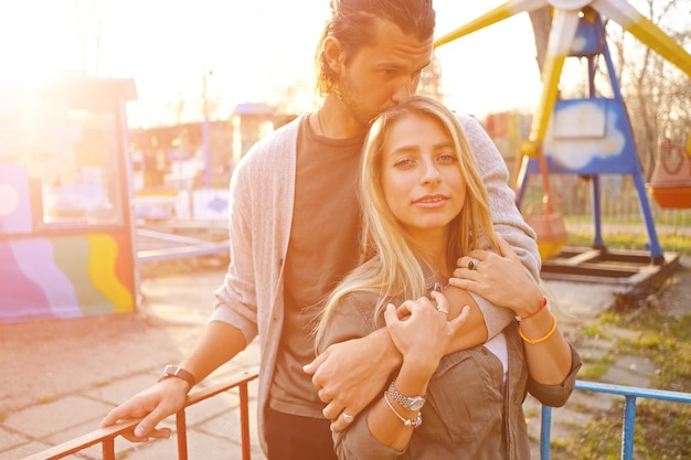 Pareja enamorada