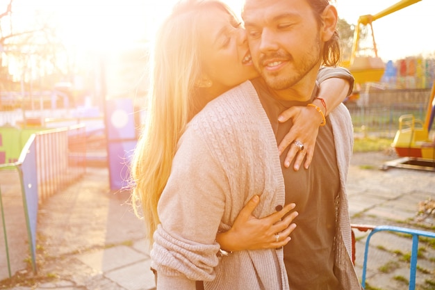 Pareja enamorada