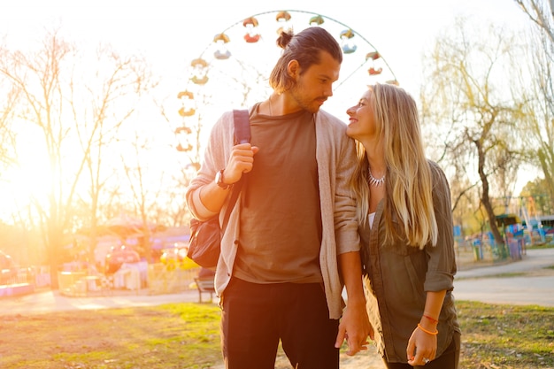 Pareja enamorada