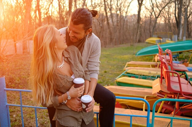 Pareja enamorada