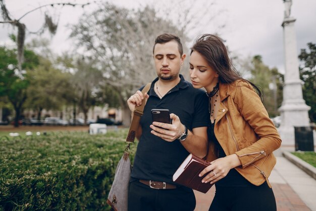 Pareja joven juntos