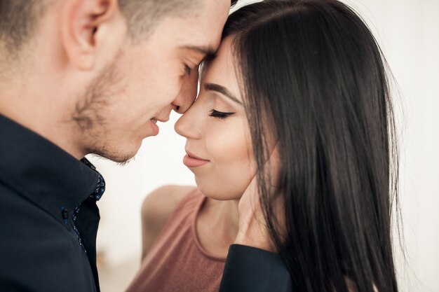 Pareja en Navidad