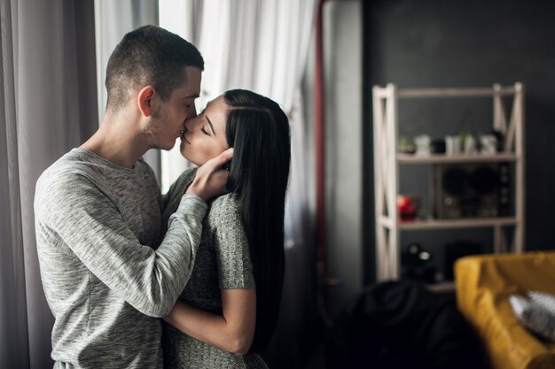 Pareja en Navidad