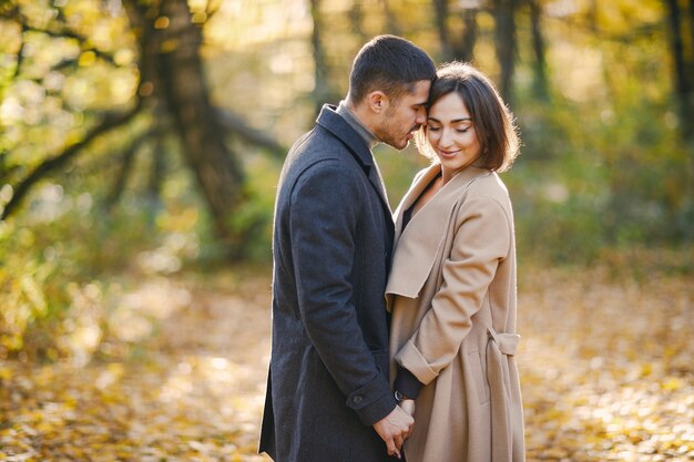 pareja en el parque