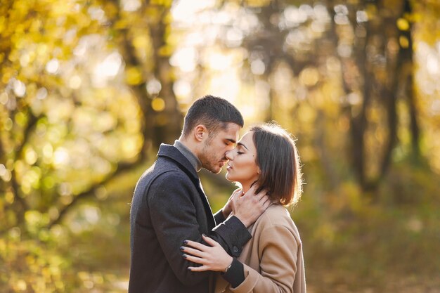 pareja en el parque