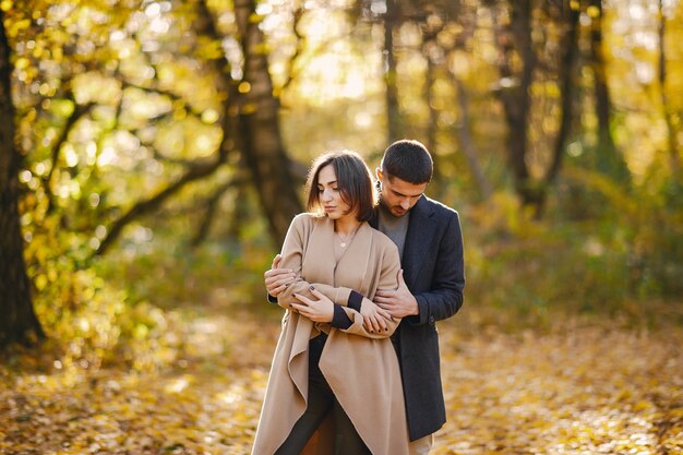 pareja en el parque